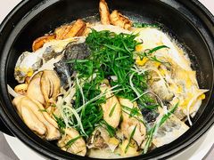 沙姜鱼头珍珠蚝-金悦轩海鲜酒家(拱北店)