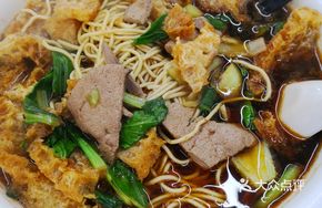 Pork Liver and Pork Belly Noodles