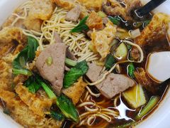 肉丝猪肝皮肚面-一家人面馆(三条巷店)