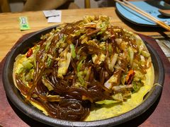 铁板粉丝包菜-局气 烤鸭·北京菜(光华路店)