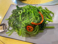 腐乳椒丝炒通菜-天宝食坊·啫啫煲大排档(西华路店)