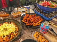 奶酪炒饭-猫头鹰炸鸡