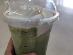 凉抹茶牛奶-麦隆咖啡(北大店)