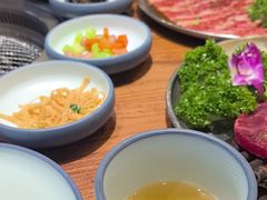 -明洞阿姨·韩式酱蟹烤肉·创意料理(三元桥店)