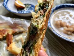 韭菜牛肉-贾五油糊馅