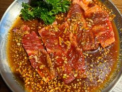 -明洞阿姨·韩式酱蟹烤肉·创意料理(三元桥店)