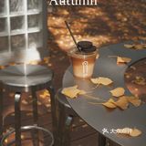 魔都秋天最火的银杏咖啡店