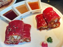 红米脆皮鲜虾肠-蝴蝶里·粤菜·点心(滨江龙湖店)
