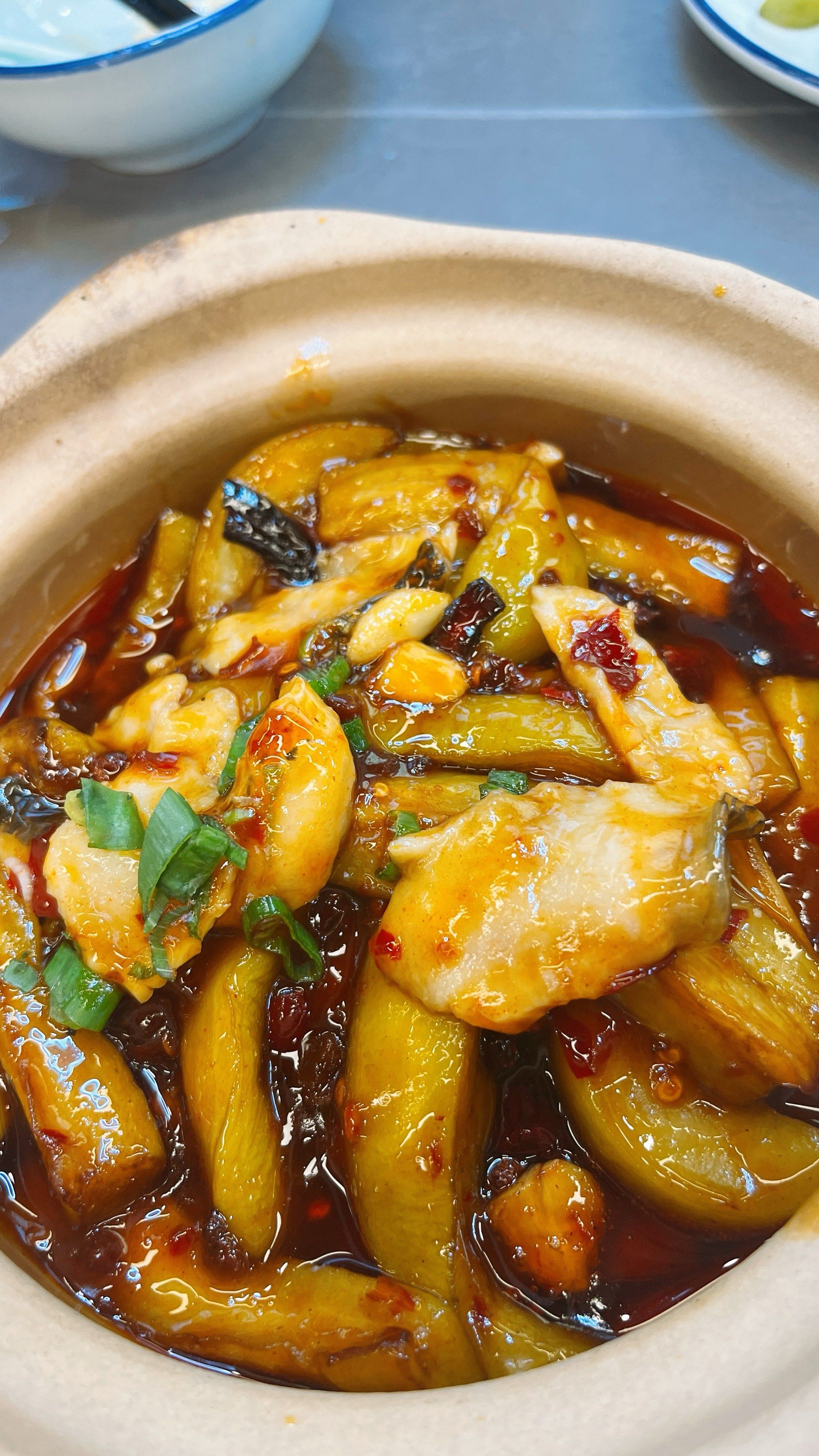 第一次见真有鱼🐟的鱼香茄子🍆