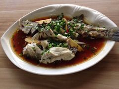 葱油鲈鱼-如意楼农家菜(雁荡山店)