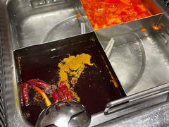 牛油麻辣锅底-海底捞火锅(凯德广场店)