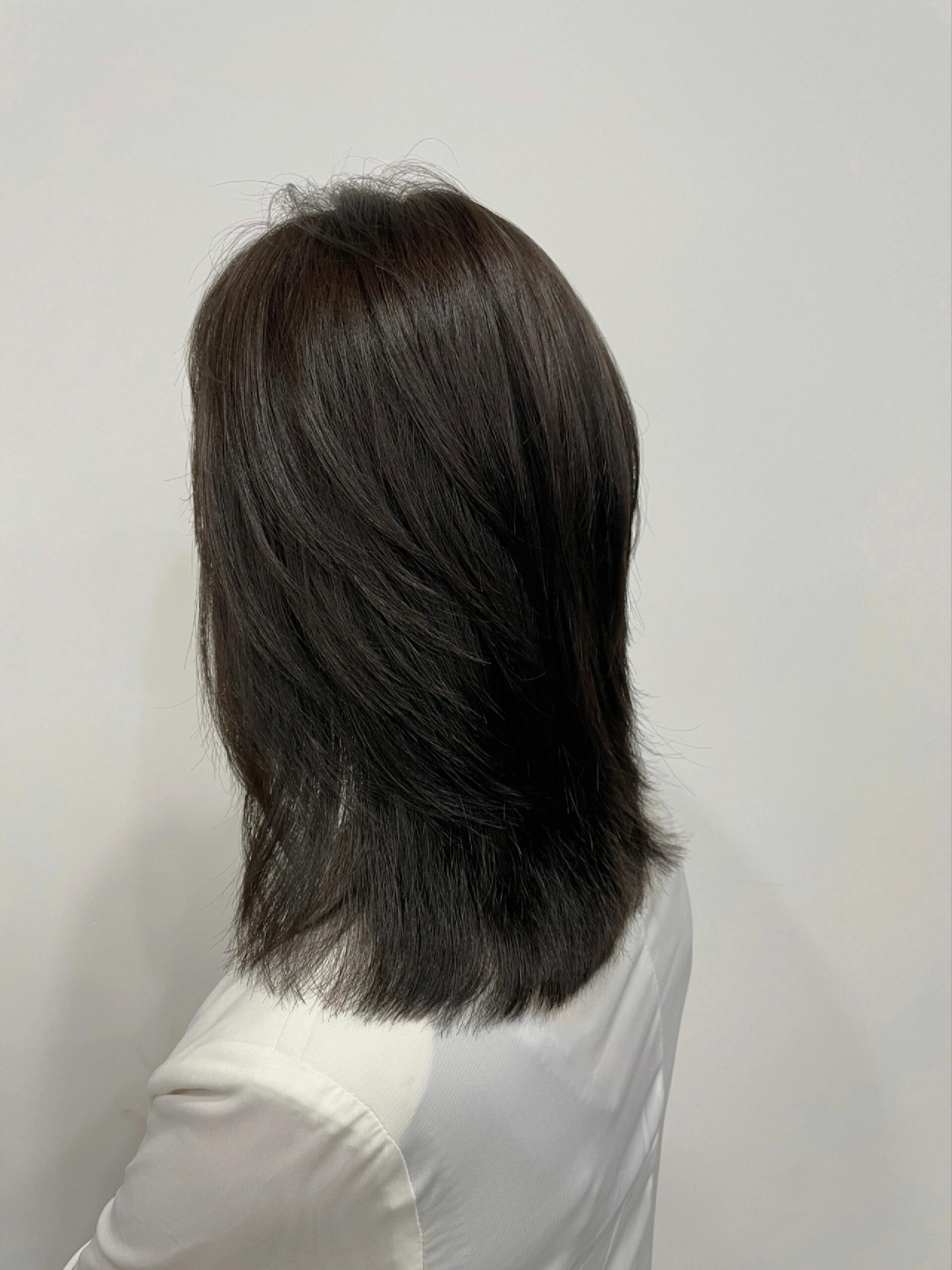 ✨【雾感黑茶棕】短发女生必染