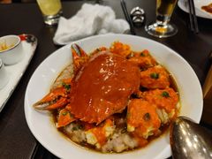 和乐蟹蒸手剁肉饼-广州文华东方酒店·江-由辉师傅主理