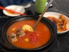 番茄小排汤-蟹黄鱼面·锦园(定西路店)