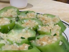 蒜蓉蒸丝瓜-电白鸭粥店(下沙二坊88号店)