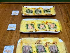 -东来菜馆•手抓海鲜家常菜•海鲜锅贴(鸽子窝店)