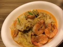 鲜虾烧白菜-船歌·鱼水饺青岛菜(国贸商城店)