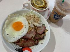 叉烧捞丁-食运茶餐厅(文化宫店)