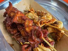 炸肉串-谢怀亮芝麻茶
