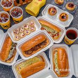 在杭州！！美式三明治🥪料好足。。。
