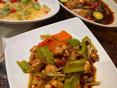 辣炒牛蛙-潮十三潮汕砂锅粥(高新四路大都荟店)