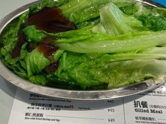 蚝油生菜-敏华冰厅(平安金融中心店)