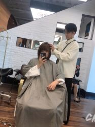-潮沙龙剪发烫发染发