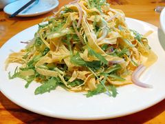油皮拌苦菊-味道家宴
