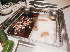 清油双拼锅底-海底捞火锅(大融城店)