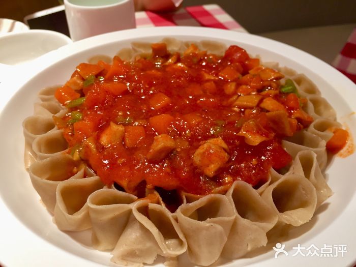 西贝莜面村(天河城店)西红柿浇汁莜面图片