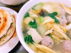 生汆丸子汤-子午路张记肉夹馍(翠华路店)