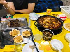 -老红桥炸灌肠牛肚锅烧烤(定福庄店)