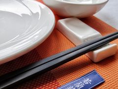 餐具摆设-若蘭慈·无国界素食料理(欢乐海岸店)
