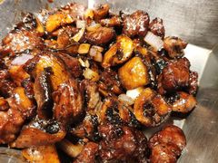 麦仁鲜蘑爆牛仔粒-弄堂里(雨花客厅店)