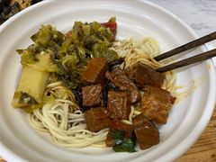 酸菜红烧牛肉面-豫厨老汤拉面(企业广场店)