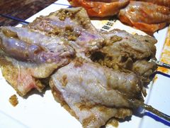五香鸡翅-三个蒙古大叔羊肉串(大宁店)