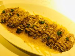 蒜茸粉丝蒸虾姑肉-百味馆·粤菜·湛江菜(后海花园店)