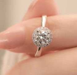 -钻石小鸟钻戒婚戒定制(石路店)