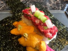 海胆生牛肉手卷-老乾杯和牛烧肉(王府中环店)