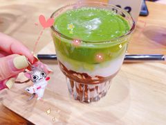 抹茶牛奶巧克力-藏猫猫咖啡主题馆(中央大道店)