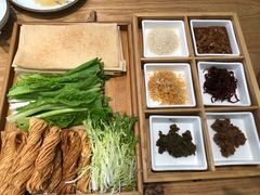 粗粮煎饼拼盘-山东宾馆·齐鲁苑餐厅