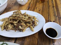 椒盐鱿鱼须-顺发饭店