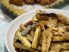 蛤蜊肉拌茄子-华春餐馆(鱼山路店)