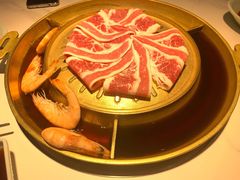 澳洲牛五花锅-猪啊牛呀羊啊铜盘烤肉(正大广场店)