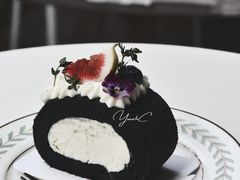 竹炭蛋糕卷-角落低卡烘焙(正弘城店)