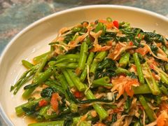 酸笋炒空心菜-浩海火烧云傣家菜(京广店)