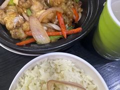 啫啫牛蛙煲-绿柠食堂(北外滩店)