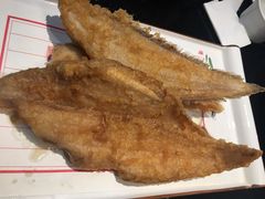 炸牛舌鱼-梅飞酒家(名辉豪庭店)