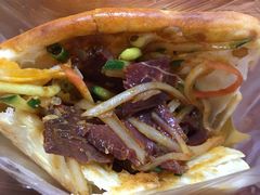 锅盔夹牛肉-刘氏方酥锅盔(古城总店)