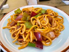 羊肉炒拉条-飞天大厦清真餐厅